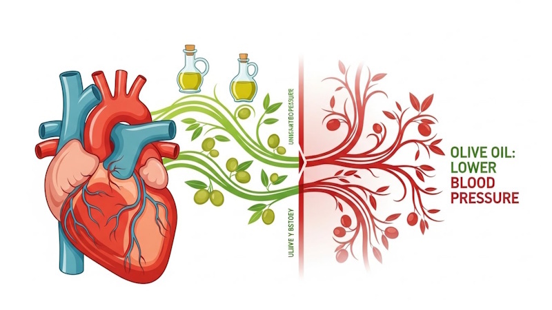 روغن زیتون و فشارخون