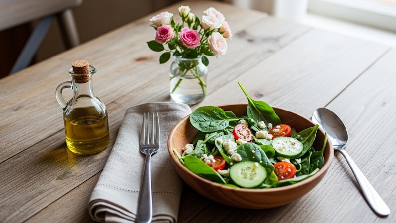 سالاد اسفناج