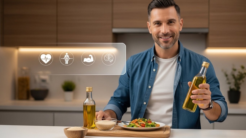 خواص روغن کنجد برای مردان